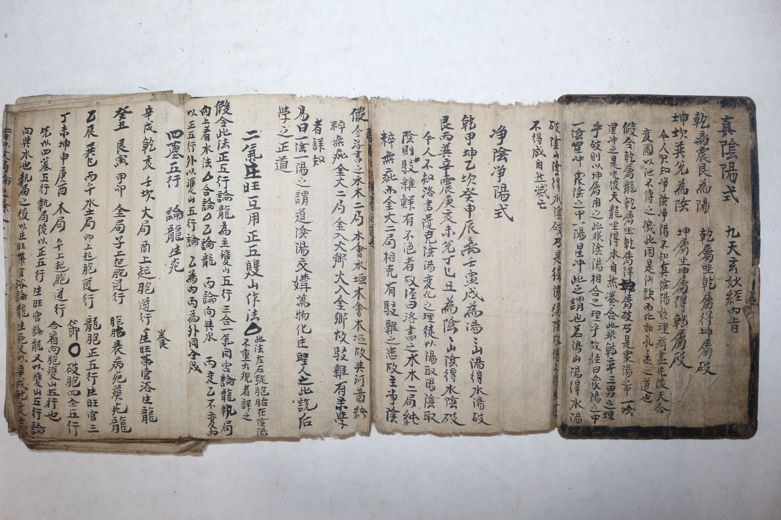 조선시대 수진절첩본 진음양식(眞陰陽式)