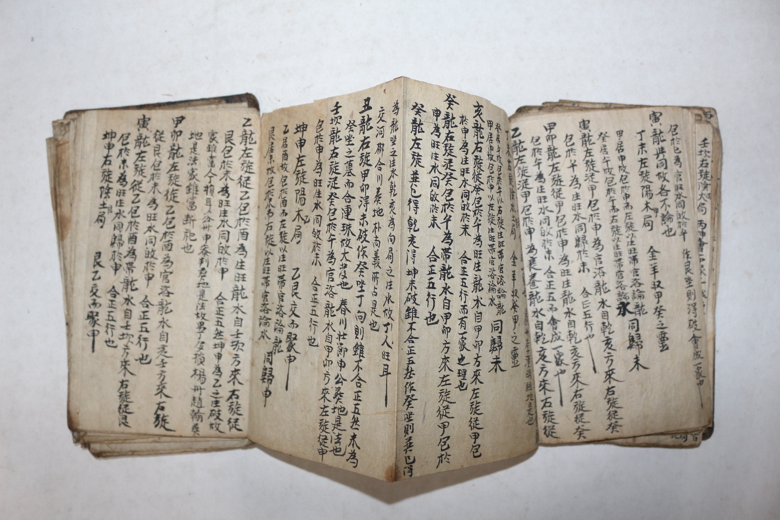 조선시대 수진절첩본 진음양식(眞陰陽式)