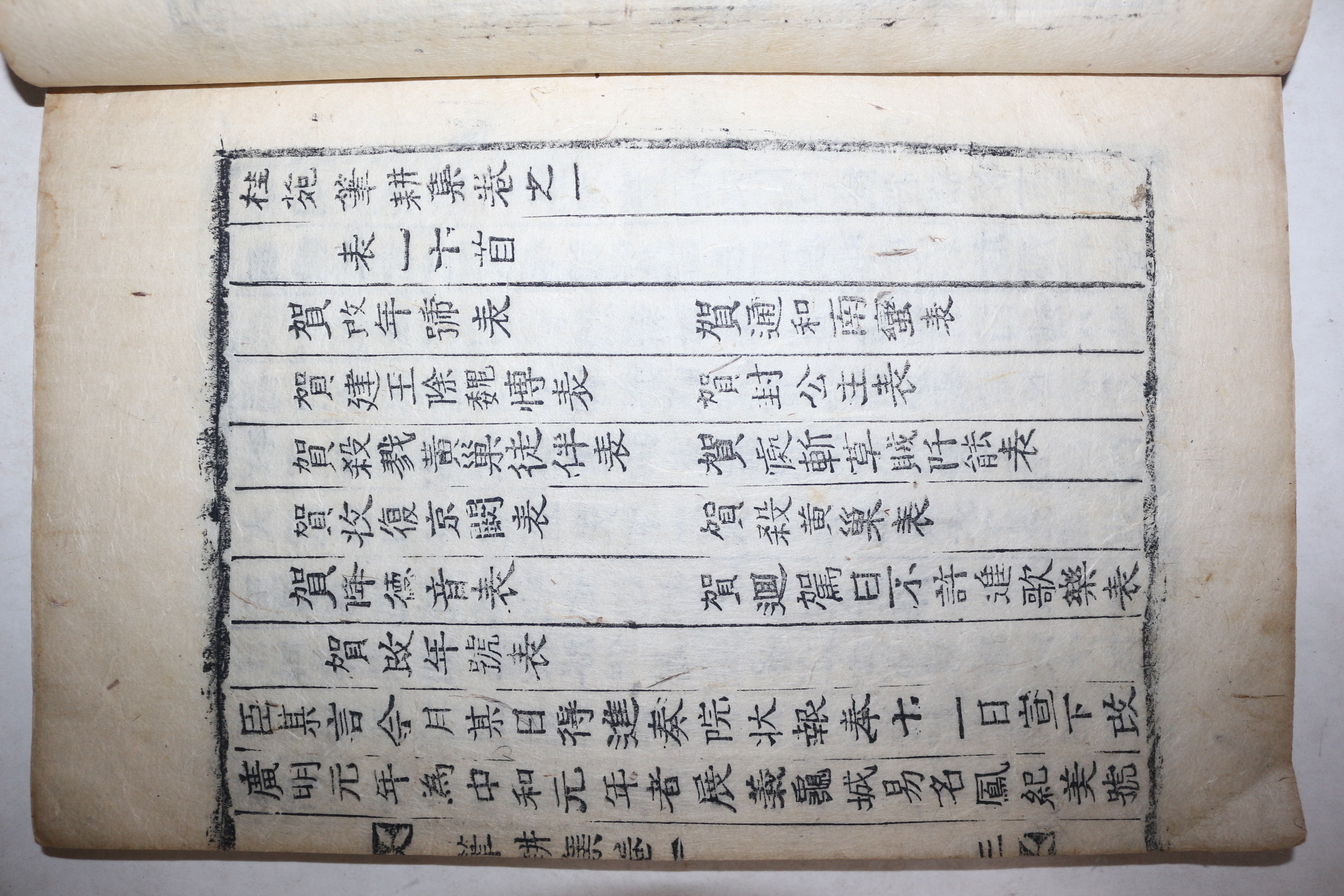 목활자본 최치원(崔致遠) 계원필경집(桂苑筆耕集)권1~5  1책