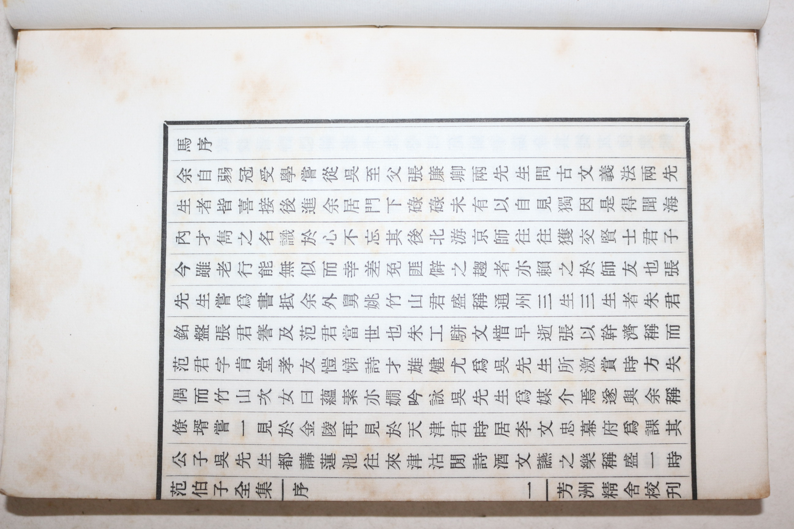 연활자본 중국 청말의 문학가 범당세(范當世) 범백자문집(範伯子文集)권1~12  2책합본 1책