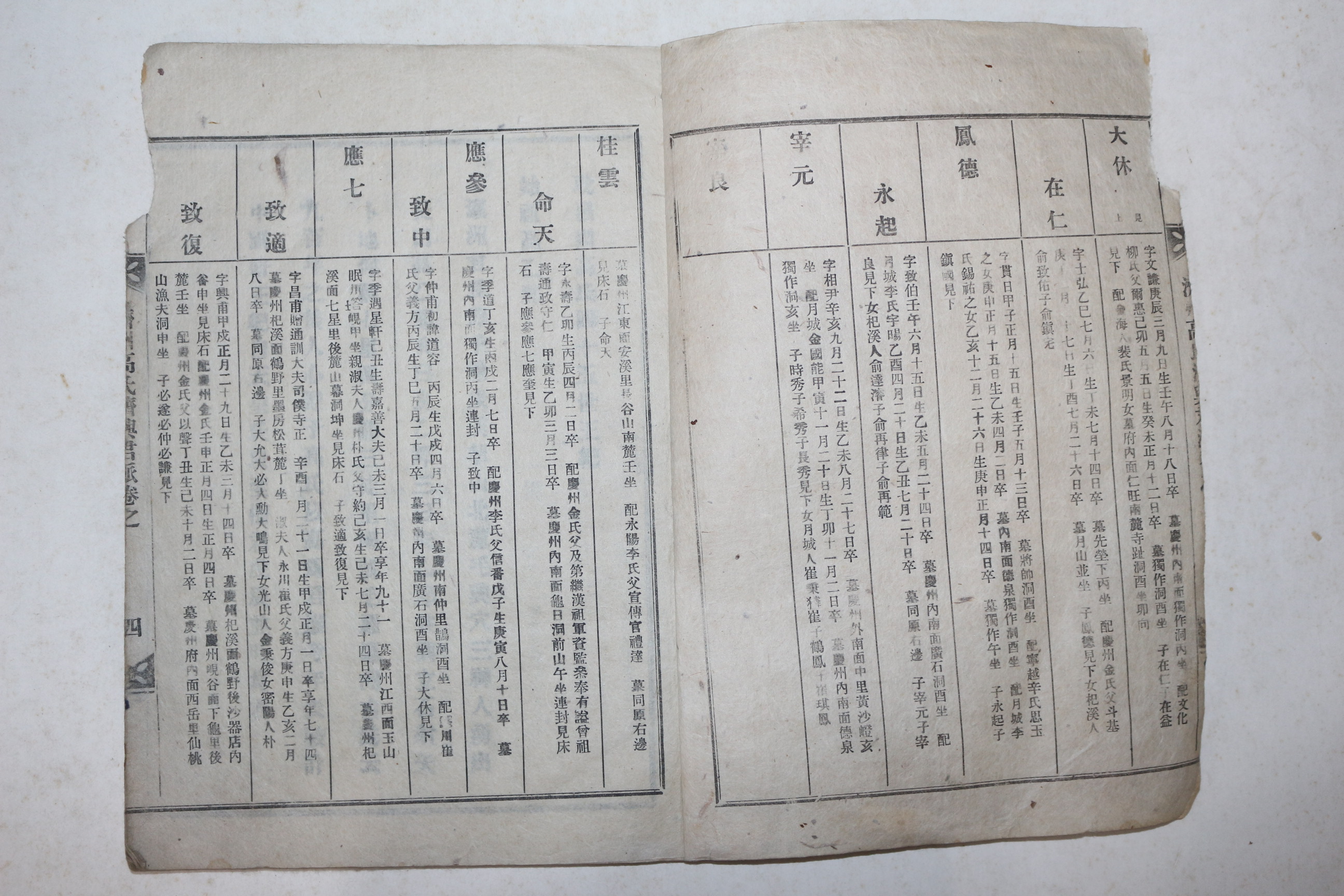 석판본 제주고씨제흥군파보(濟州高氏濟興君波譜) 1책완질