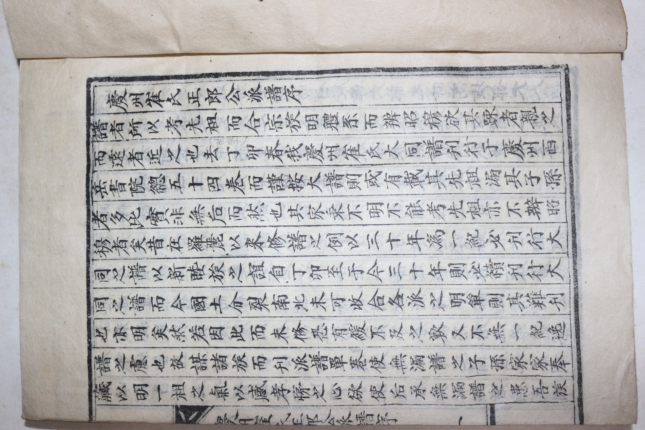 1956년 석판본 경주최씨정랑공파보(慶州崔氏正郞公派譜) 1책완질