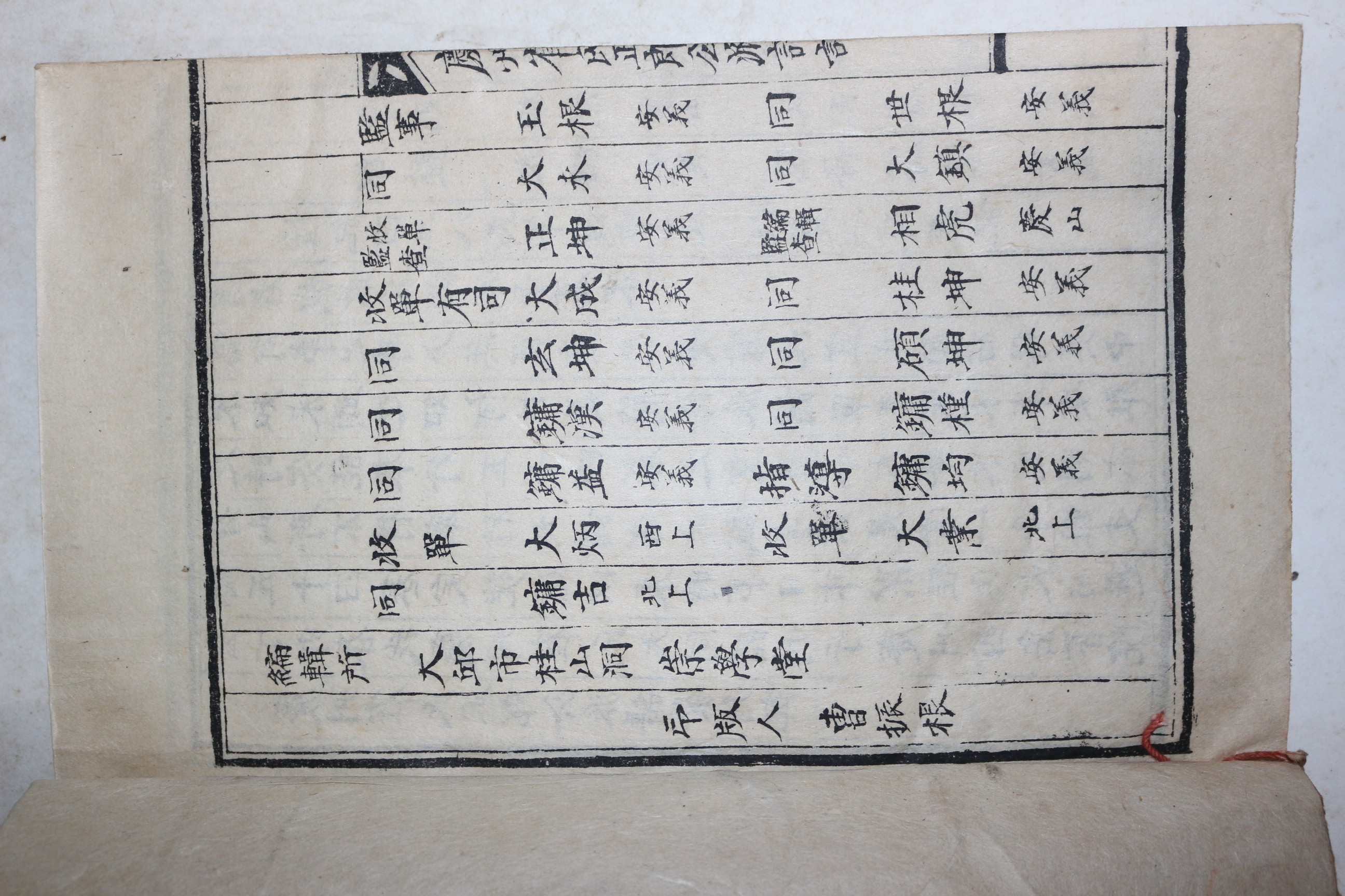 1956년 석판본 경주최씨정랑공파보(慶州崔氏正郞公派譜) 1책완질