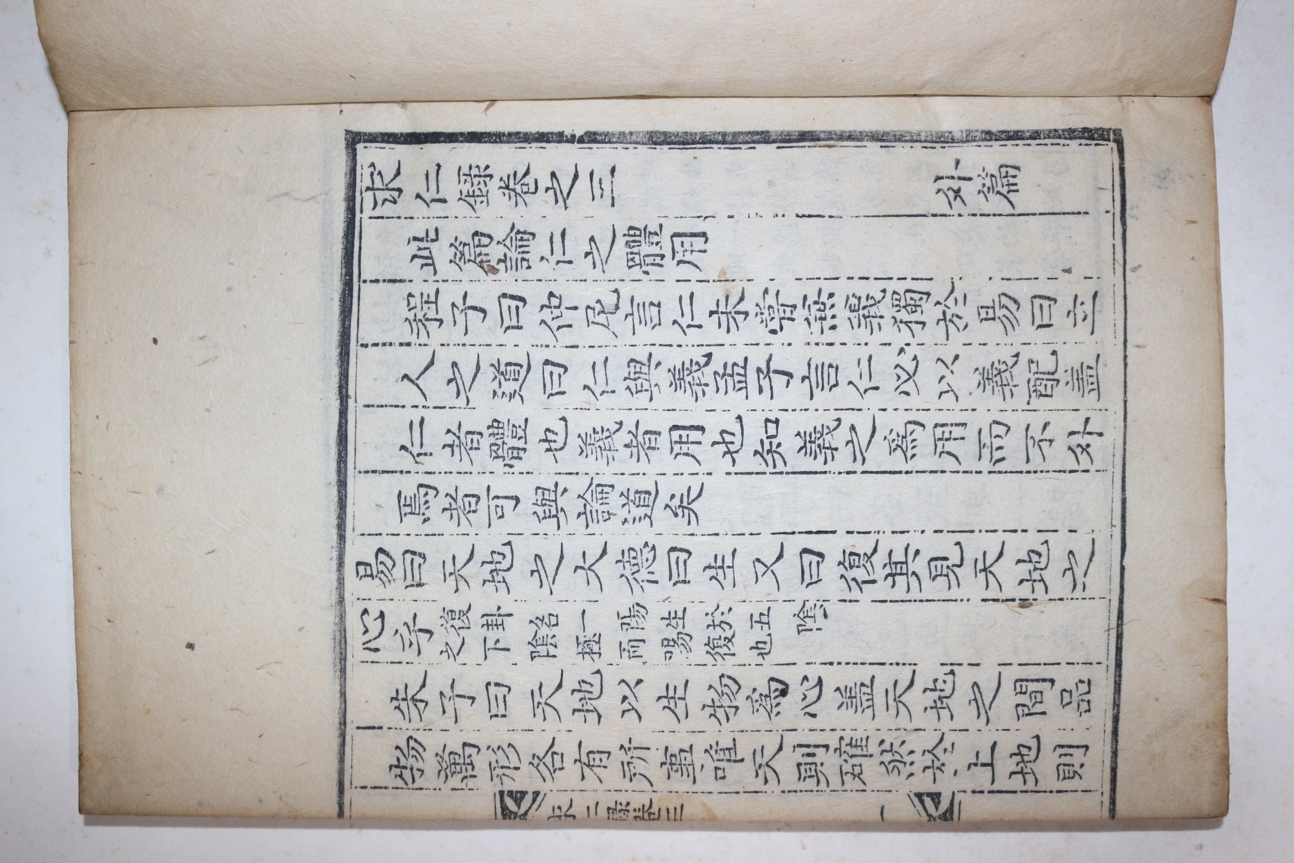 목판본 성리학자 여주이씨 이언적(李彦迪) 구인록(求仁錄) 4권2책완질