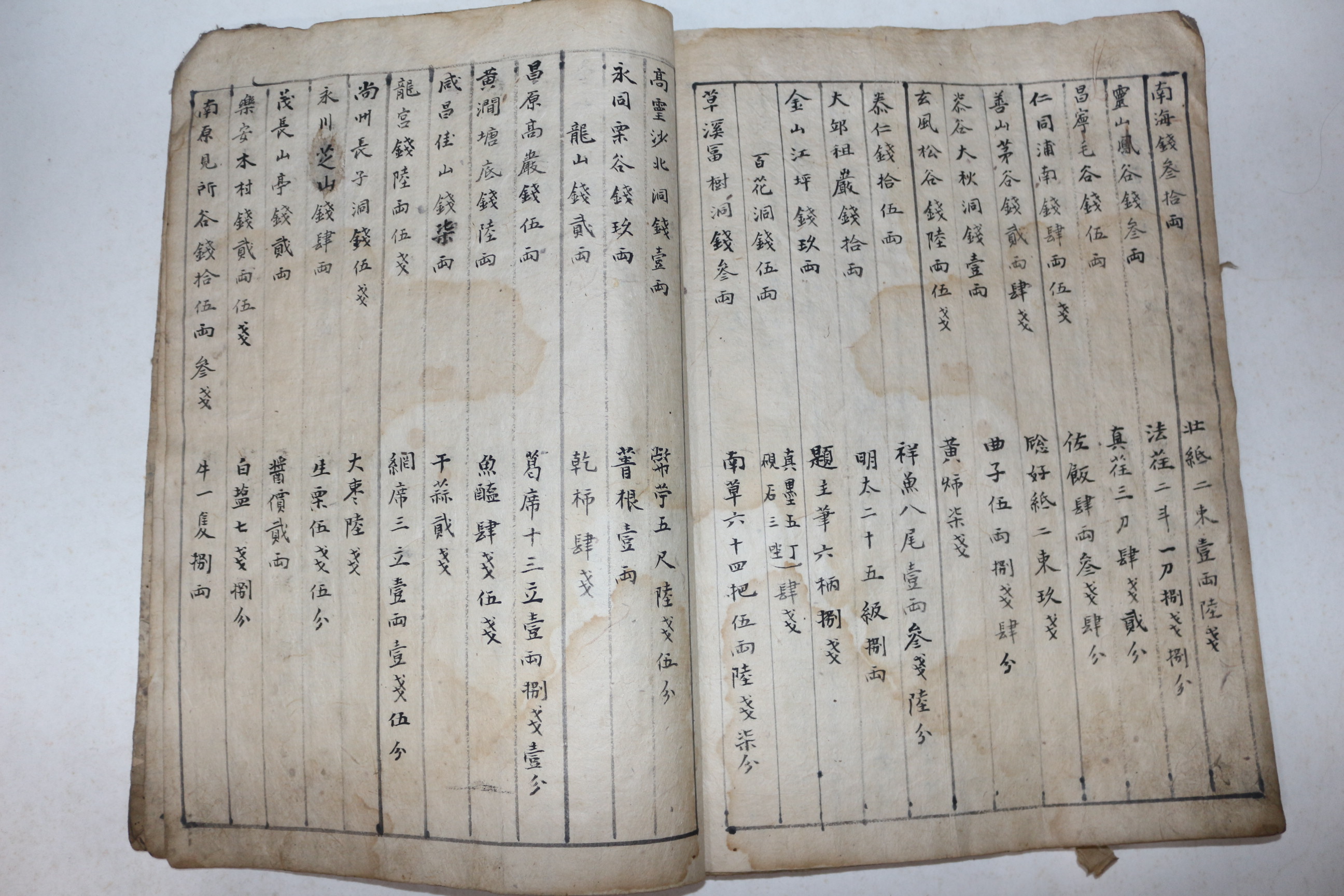 고필사본 성주이씨관련 연봉서원(延鳳書院)창건 경시록(經始錄)외 1책