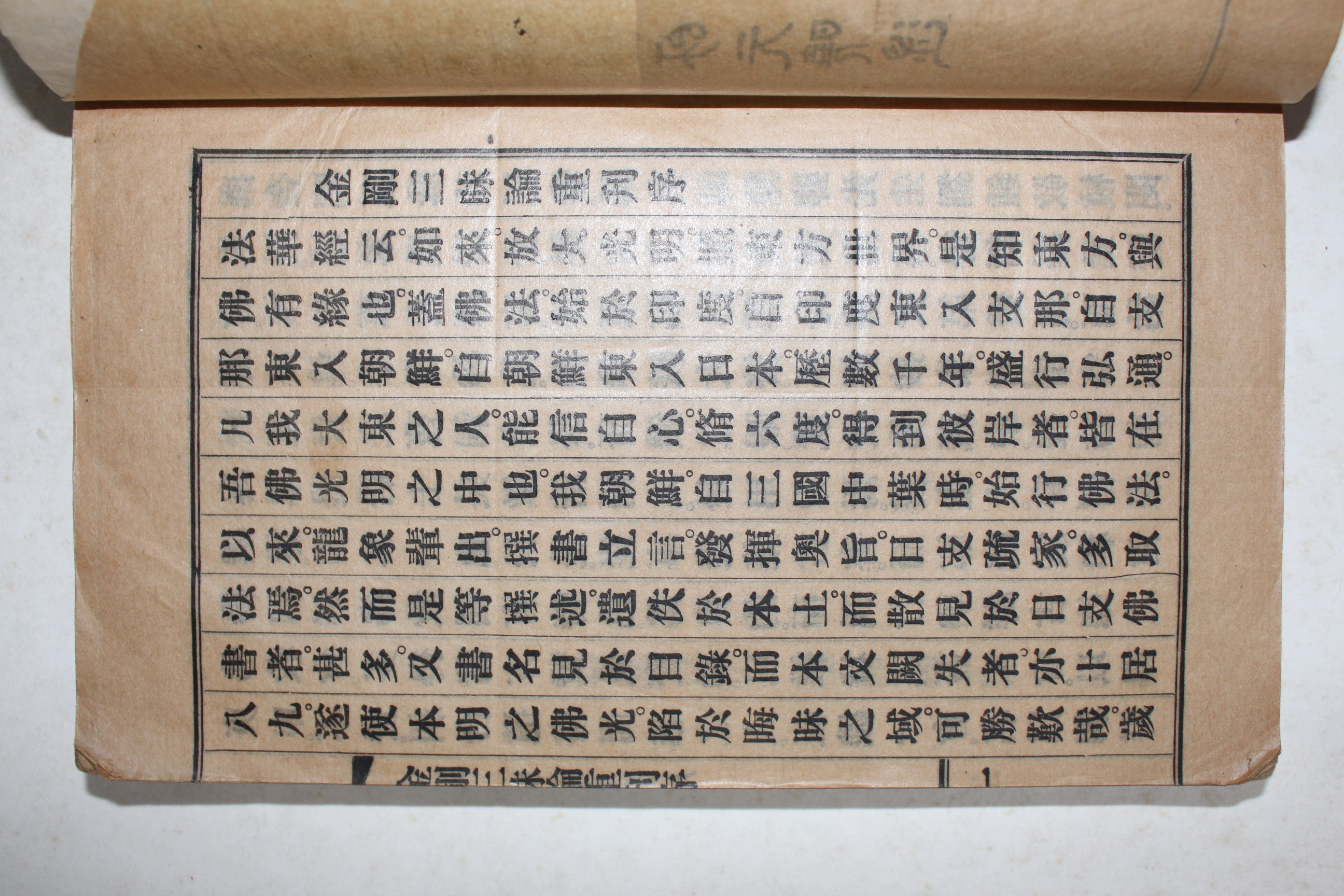 1923년(대정12년) 조선불교회 금강삼매경론(金剛三昧經論) 1책완질
