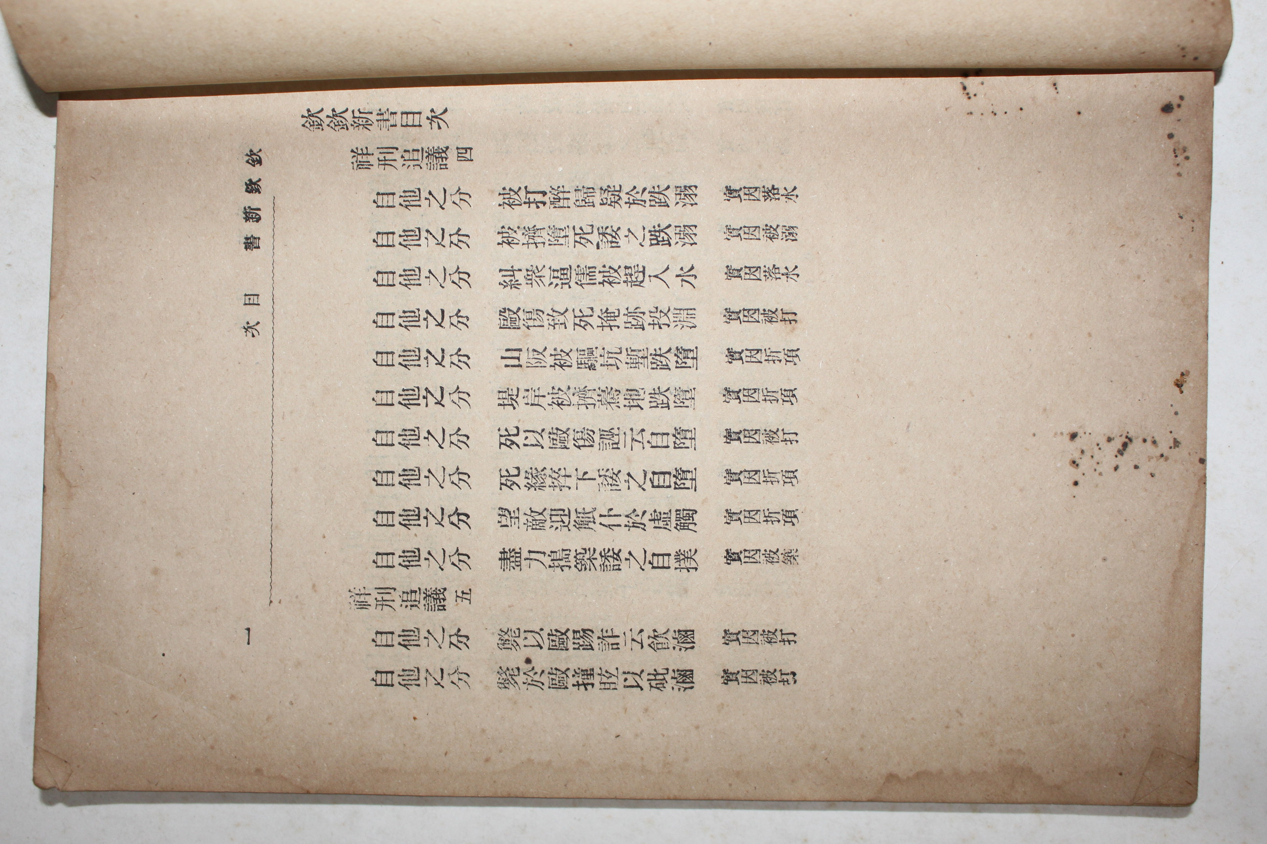 1907년(융희원년) 정약용(丁若鏞) 흠흠신서(欽欽新書) 3권  1책