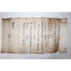 조선시대 영광정씨(靈光丁氏) 호구단자