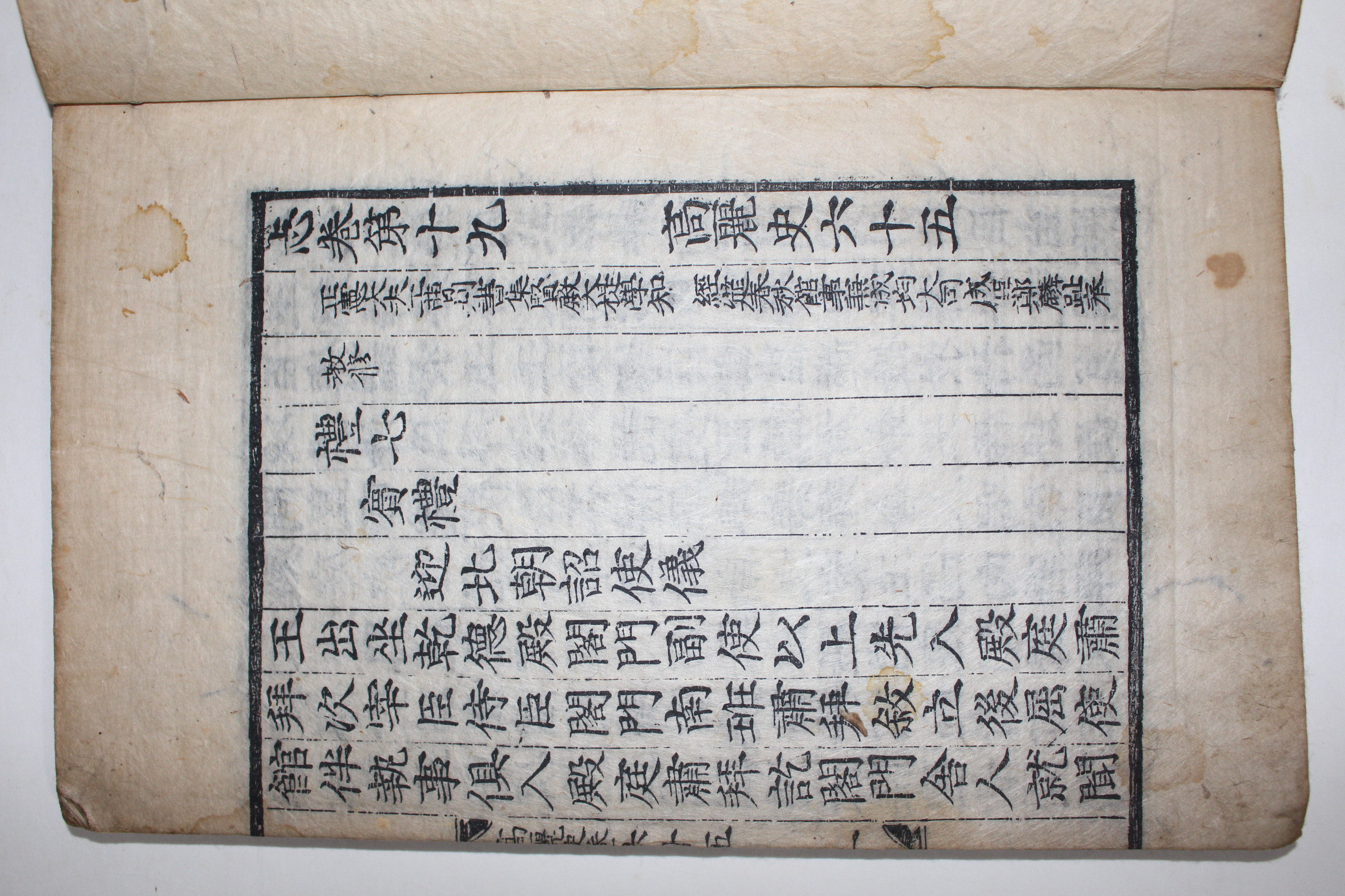 고목판본 고려사(高麗史) 권65,66  1책