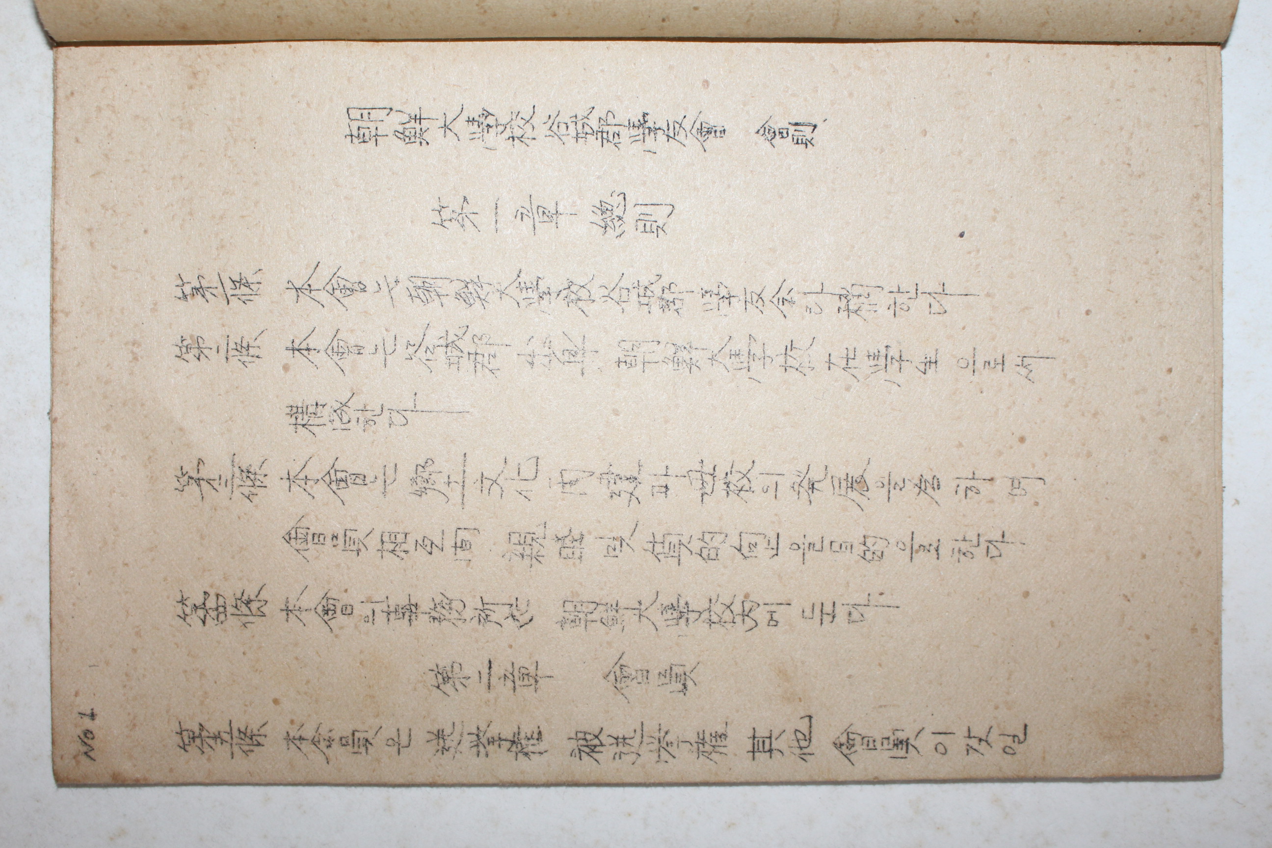 1955년 조선대학교 곡성군 학우회회칙 명부