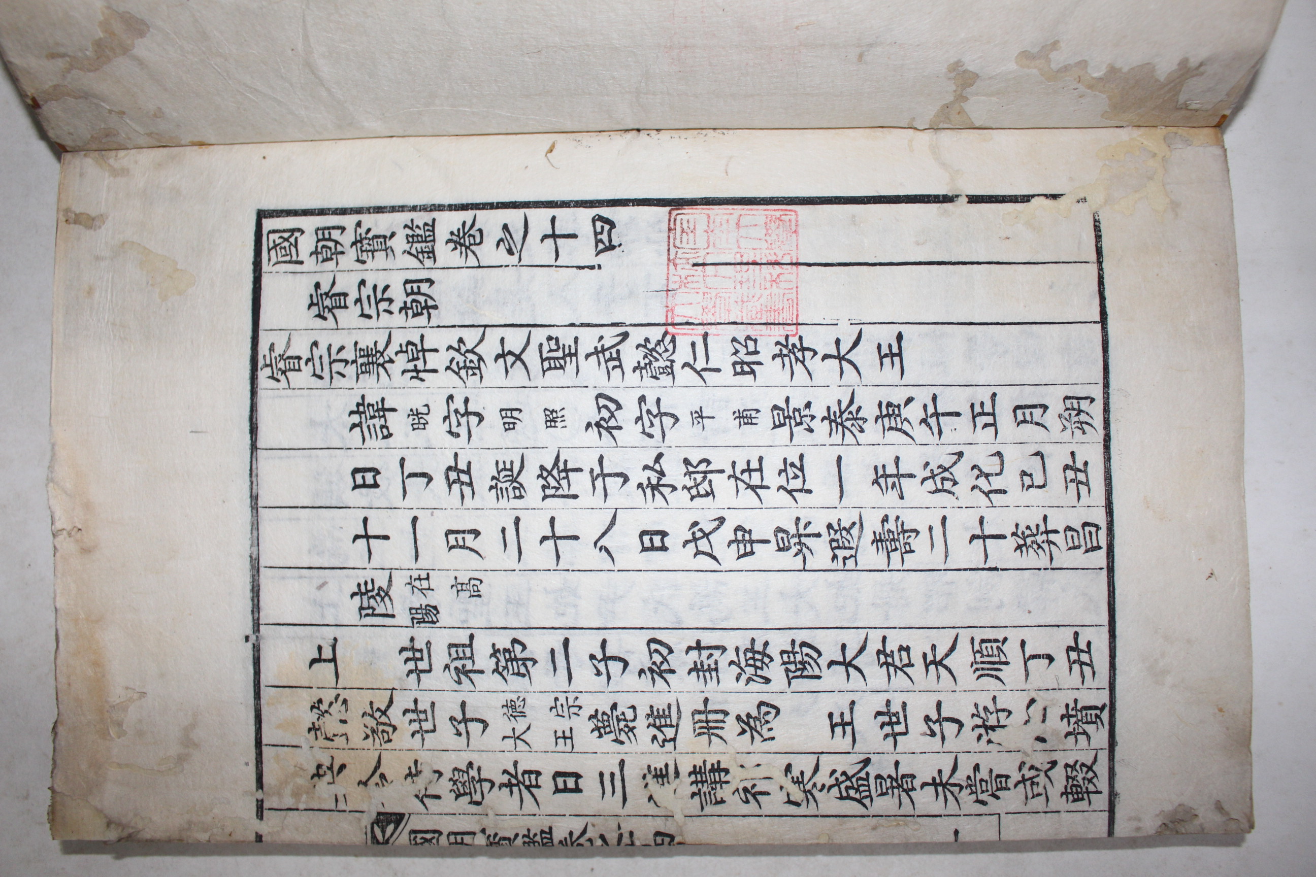 1848년 목판본 국조보감(國朝寶鑑) 82권 26책완질
