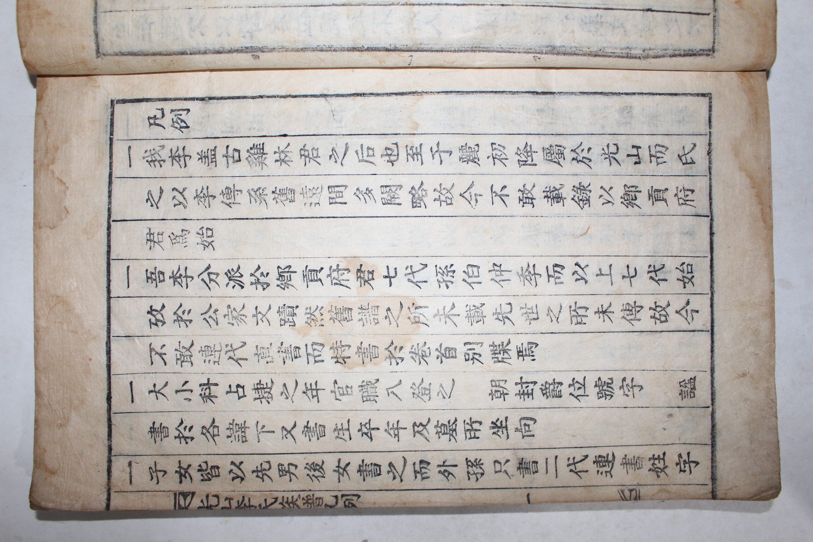1856년 목활자본 광주 증심사간행 광산이씨족보(光山李氏族譜) 7권7책완질