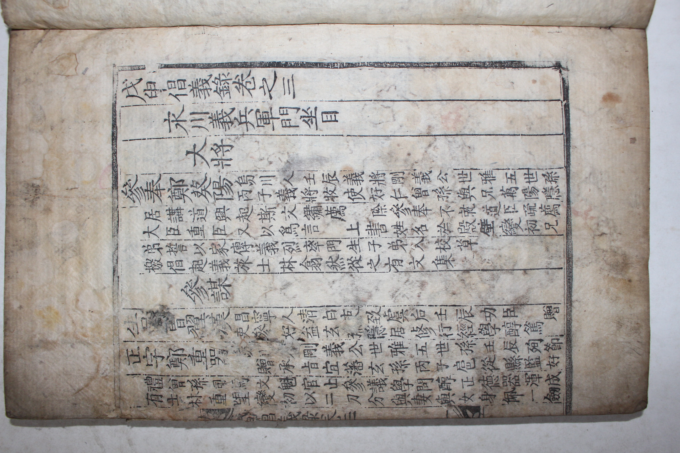 1874년 목판본 이진동(李鎭東)편 경상도 의병록 무신창의록(戊申倡義錄) 5권2책완질