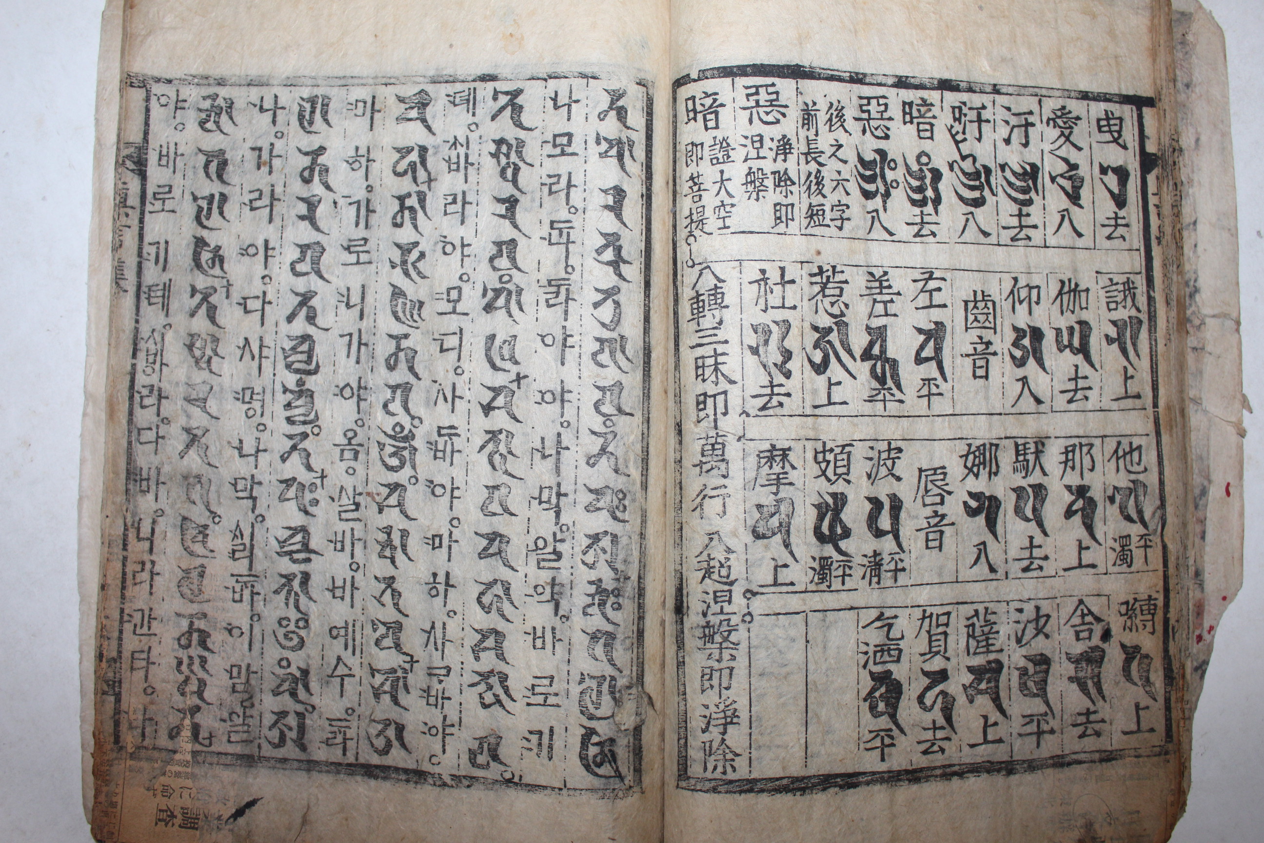 1769년 목판본 경상도 안동봉정사개판 불경 진언집(眞言集) 1책완질