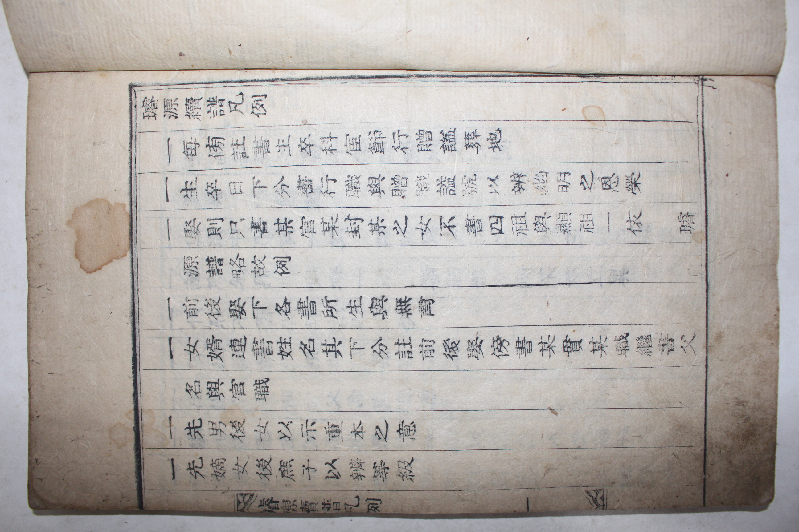 활자본 선원속보(璿源續譜) 효령대군파(孝寧大君派) 35책완질