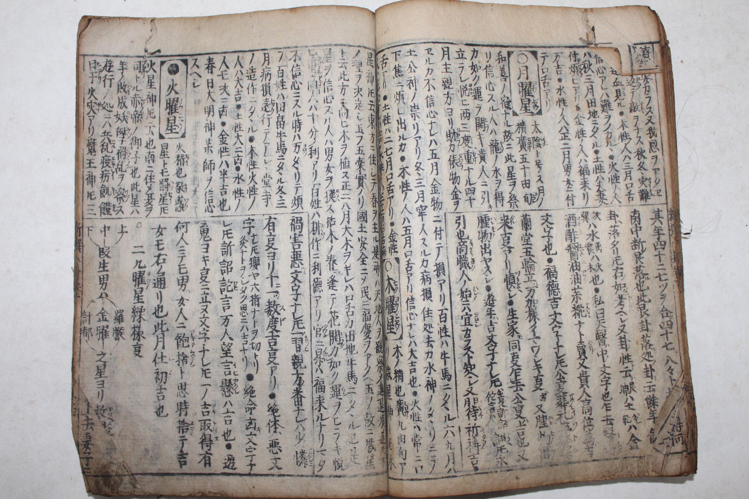 1718년(亨保3年) 일본목판본 대광익신선팔괘초언해(大廣益新選八卦鈔諺解) 1책완질