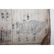 1718년(亨保3年) 일본목판본 대광익신선팔괘초언해(大廣益新選八卦鈔諺解) 1책완질
